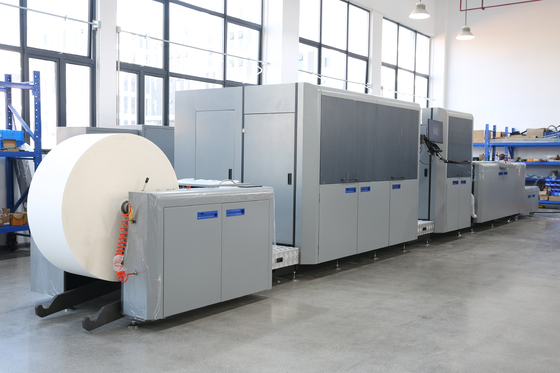 Duplex Inkjet Digital Printing Machine With Industrial Printhead